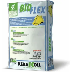 Kerakoll - Adesivo Bioflex Bianco Kg. 25 (Ex Biofix)