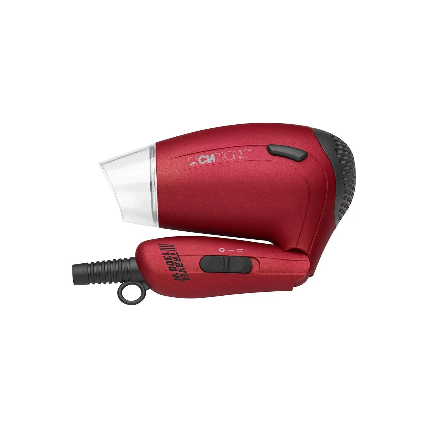 Asciugacapelli Da Viaggio Rosso 1300w