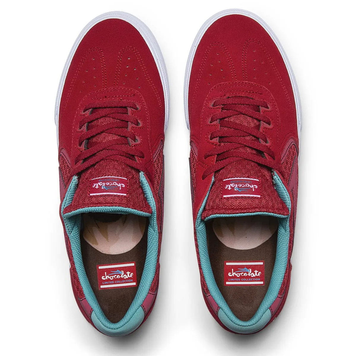 Atlantic Vulc Red Suede