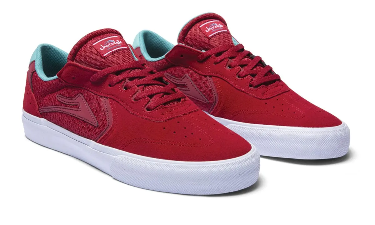 Atlantic Vulc Red Suede