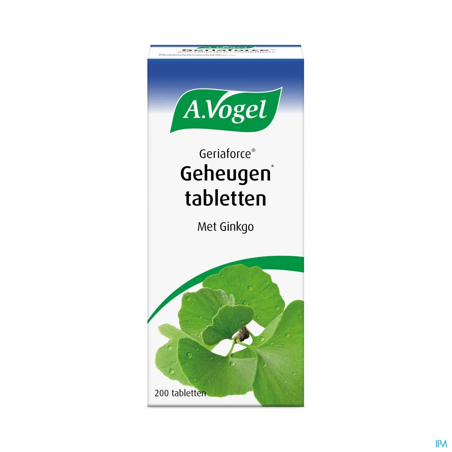 A.Vogel Geriaforce 200 tabletten - Verbetert geheugen en concentratie met Ginkgo biloba