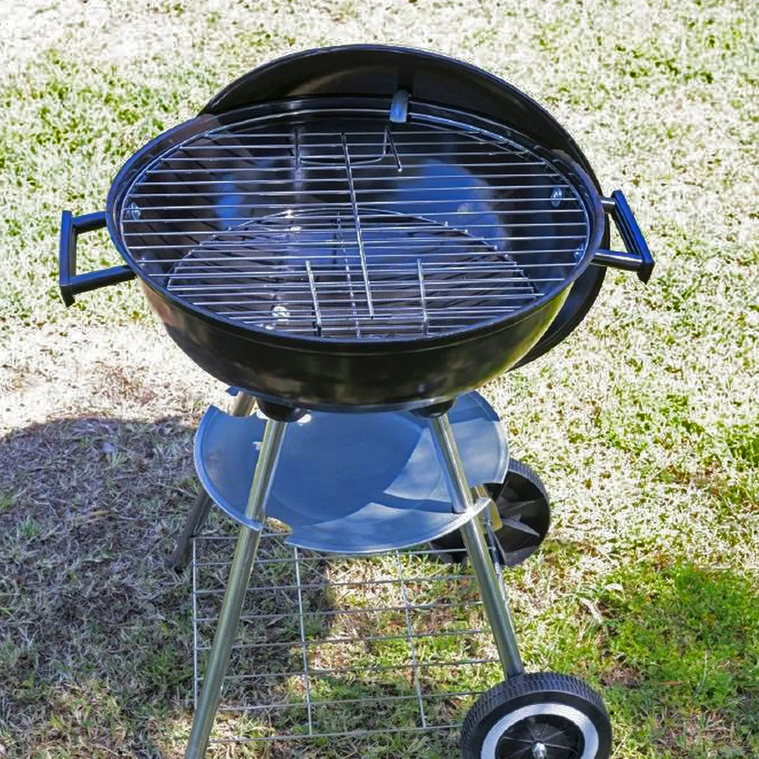 Barbecue A Carbonella Con Coperchio 44,5x69cm