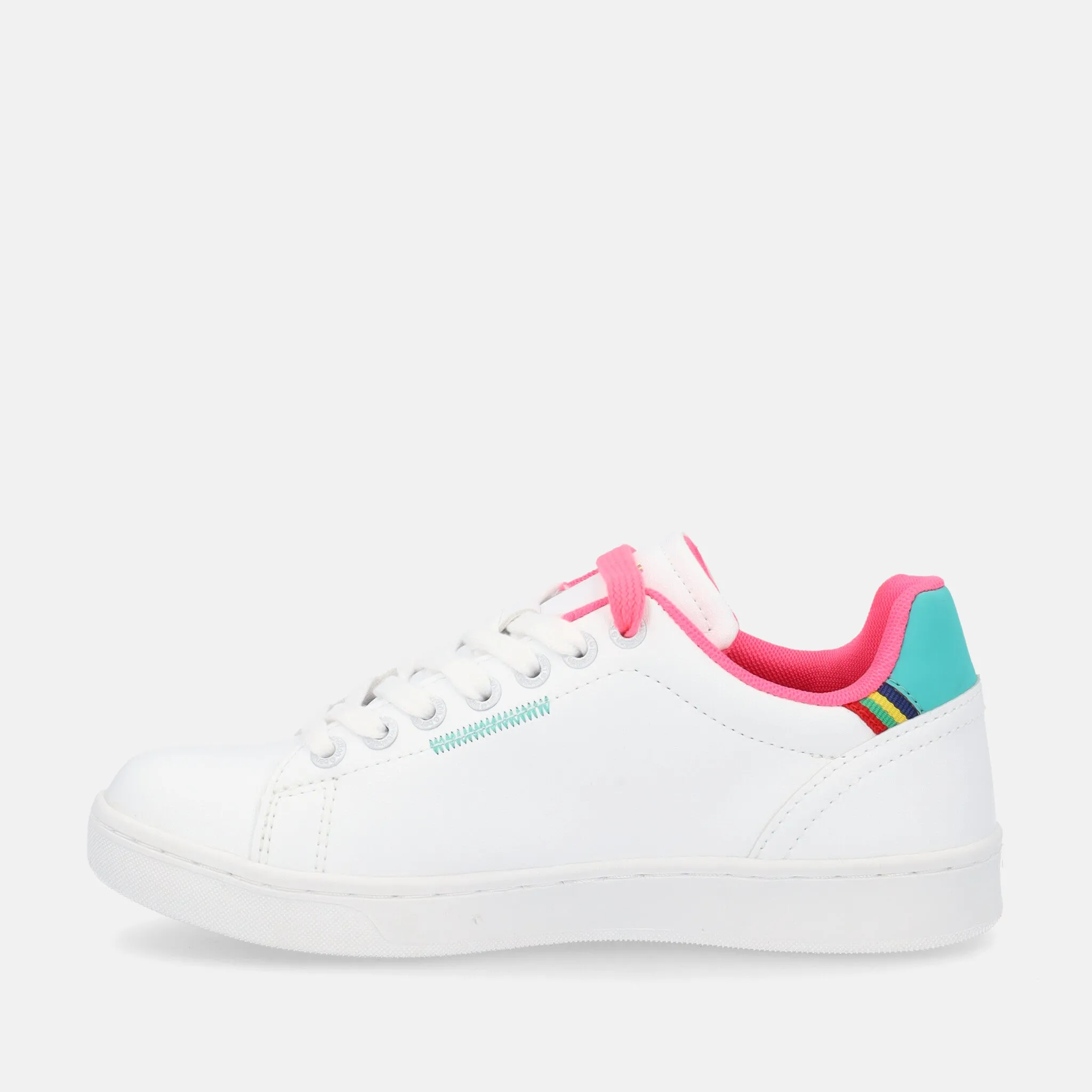 BENETTON Sneakers white & color