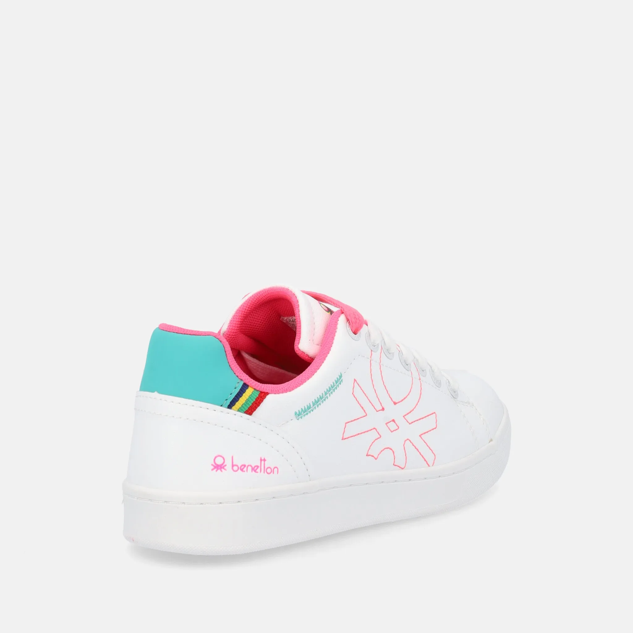 BENETTON Sneakers white & color