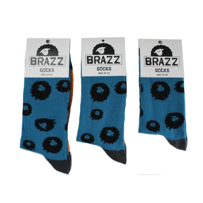 BRAZZ BRAZZSOCKS CALZINI STILOSI IN COTONE DISPONIBILE IN TRE COLORAZIONI