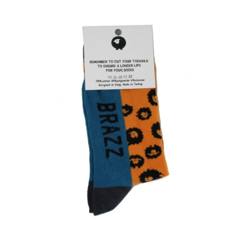 BRAZZ BRAZZSOCKS CALZINI STILOSI IN COTONE DISPONIBILE IN TRE COLORAZIONI