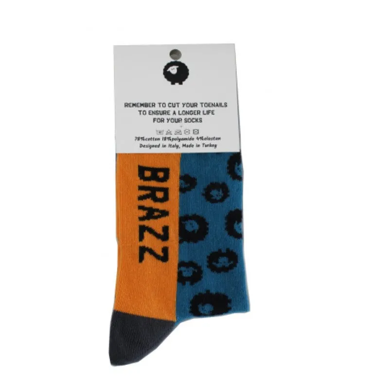 BRAZZ BRAZZSOCKS CALZINI STILOSI IN COTONE DISPONIBILE IN TRE COLORAZIONI