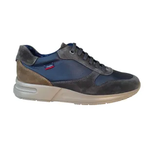 CallagHan scarpa sneakers da uomo Luxe 91327 grigio scuro