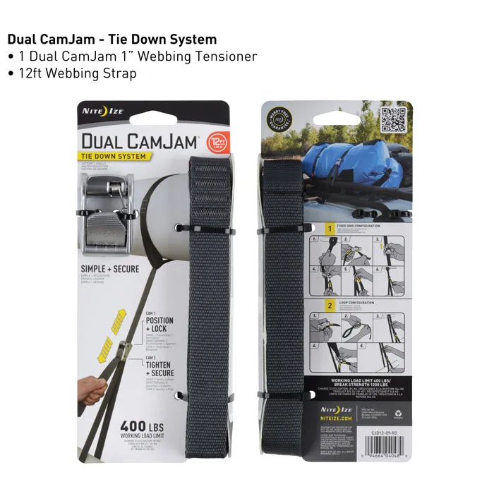 Daniel Smart DUAL CAMJAM® TIE DOWN SYSTEM 12'