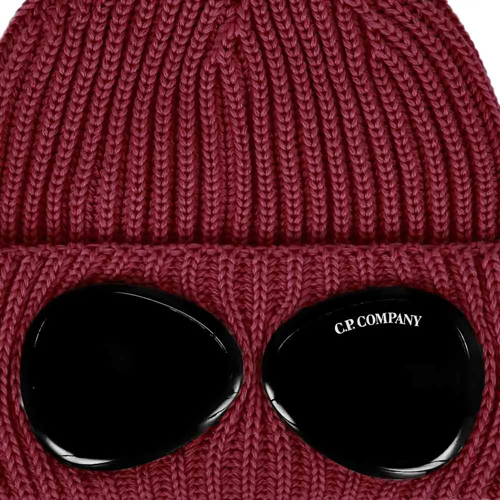 EXTRA FINE MERINO WOOL GOGGLE BEANIE