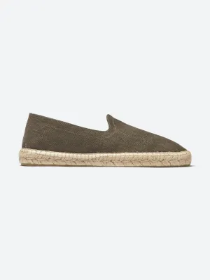 KHAKI LINEN ESPADRILLES - ASSORTED