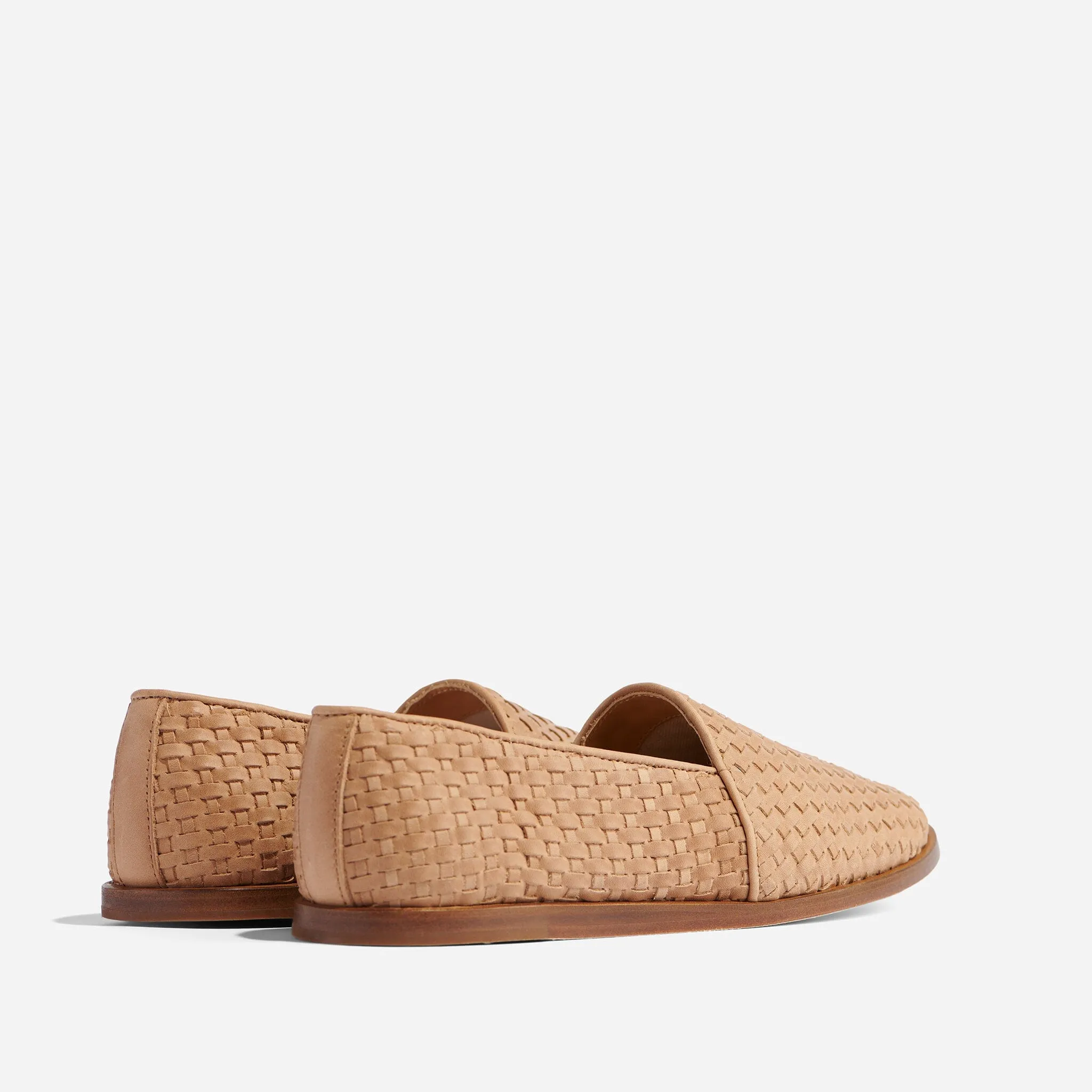 Mara Woven Slip On Woven Almond