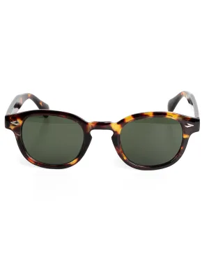 Occhiali da Sole Casual Sunglasses Stile Moscot Uomo Donna Unisex Maculato Marrone GIOSAL-OC1073A