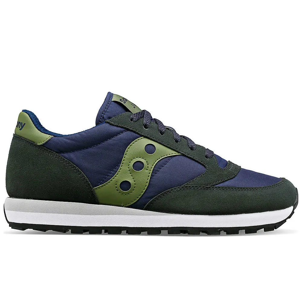 Scarpe Uomo Saucony Sneakers Jazz Original Colore Navy - Green