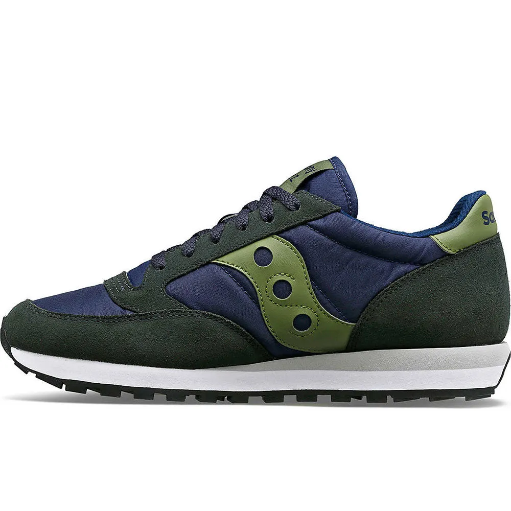 Scarpe Uomo Saucony Sneakers Jazz Original Colore Navy - Green