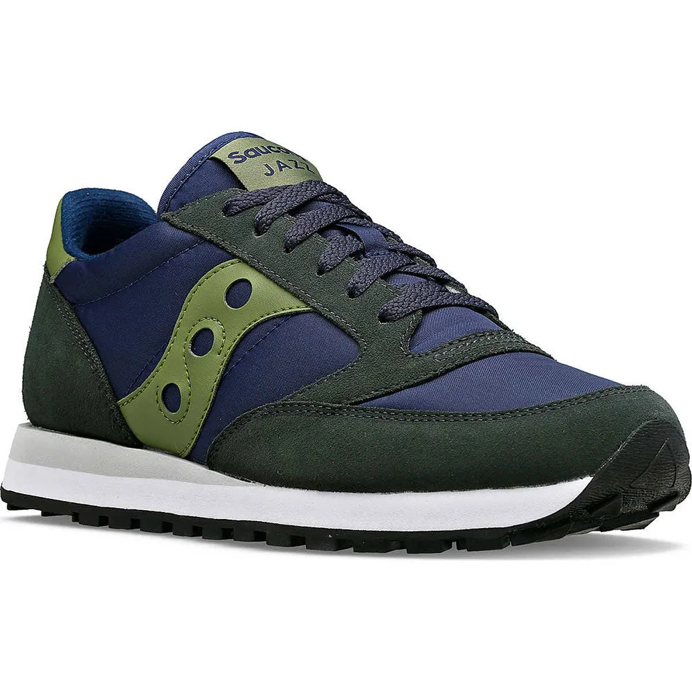 Scarpe Uomo Saucony Sneakers Jazz Original Colore Navy - Green