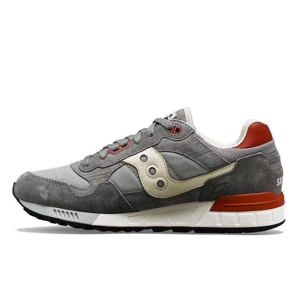 Scarpe Uomo Saucony Sneakers Shadow 5000 Grey - Red