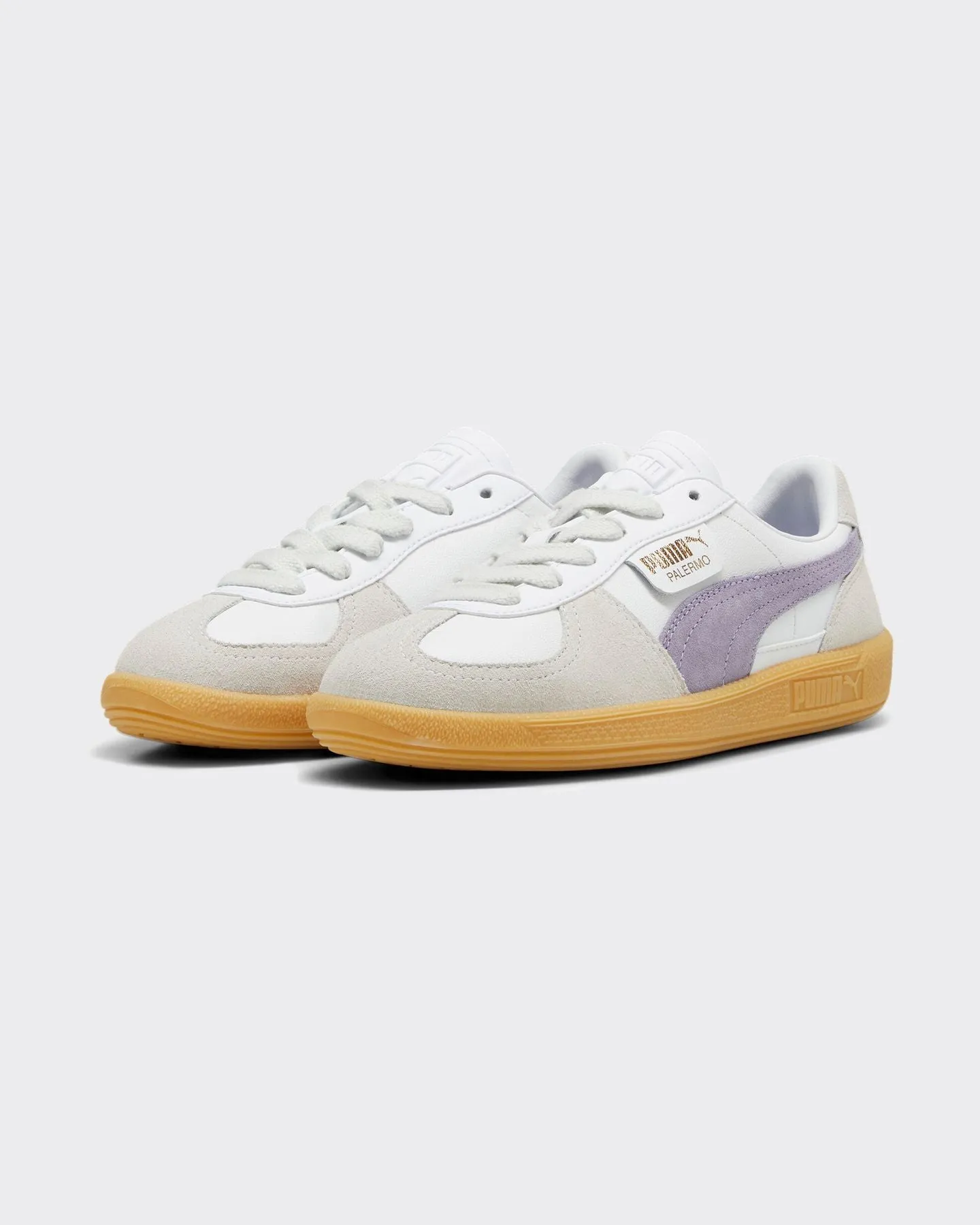 Sneakers Palermo Leather White/Pale Plum Gum